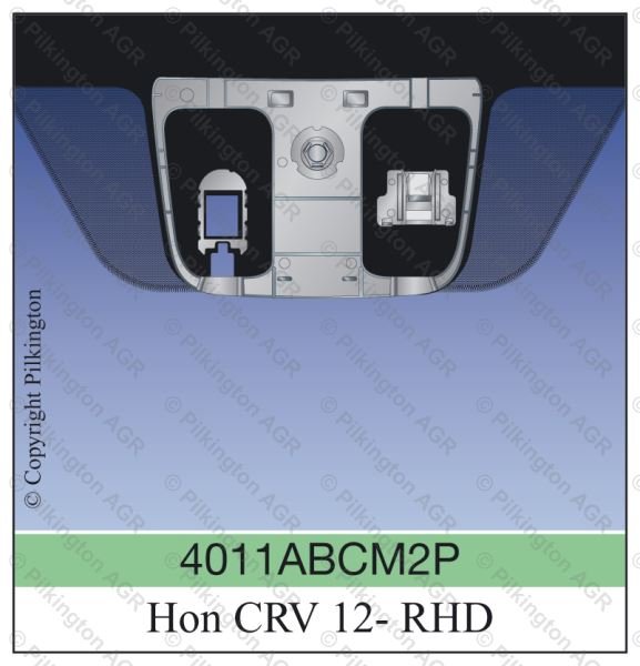 HONDA CRV 5D SUV RHD 2012; WS GN SOLAR ACO