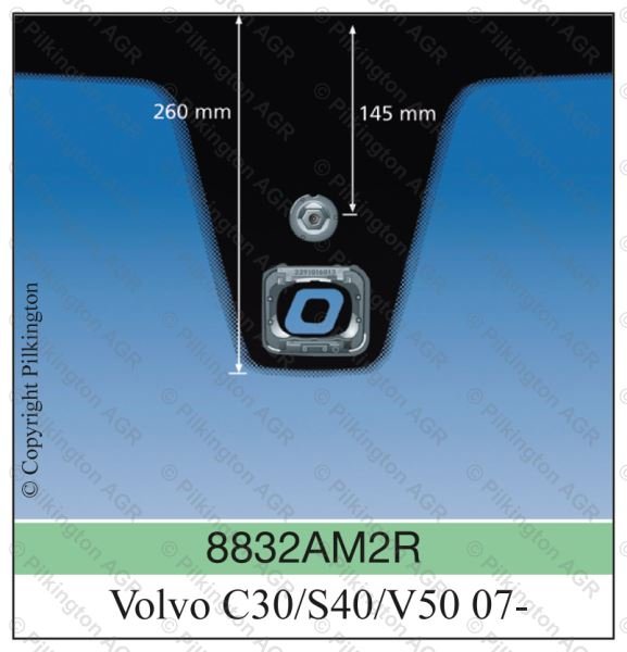 VOLVO C30 S40 V50 06-;WS GN SOLAR RSN VIN 