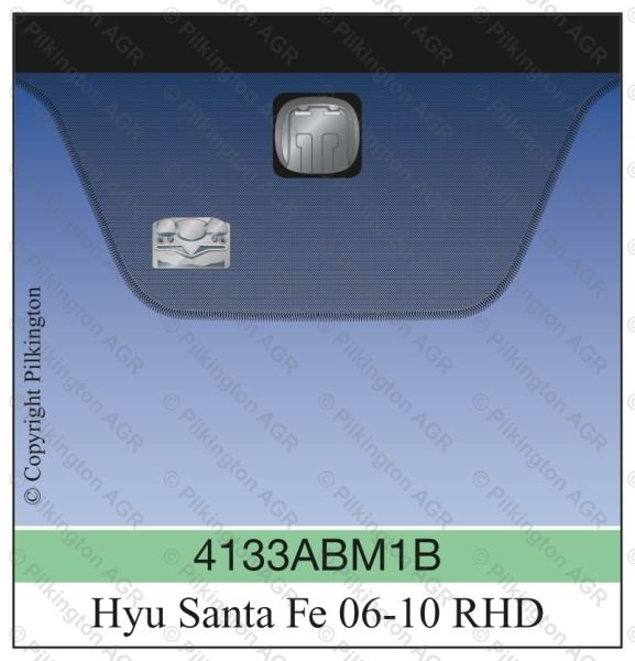 HYUNDAI SANTA FE RHD 2006-;WS GN BL RHD RS