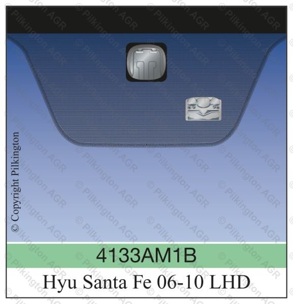 HYUNDAI SANTA FE LHD 2006-;WS GN BL HTD RS