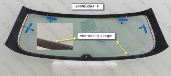 VW GOLF VI 3D/5D HBK 2008-;BL GN SOLAR ANT
