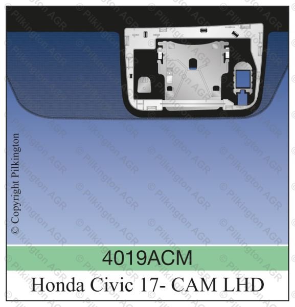 HONDA CIVIC 5D HBK LHD 2016; WS GN ACO CAM