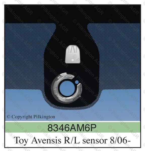 TOYOTA AVENSIS HBK SAL EST 08/06-;WS GN SO