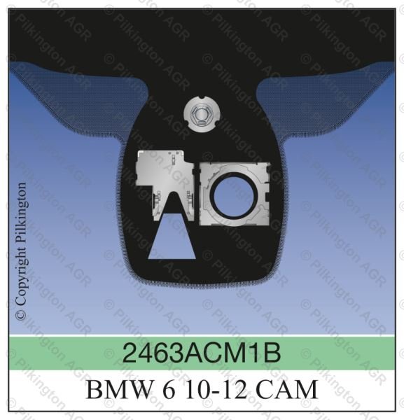 BMW 6 SERIES F12 CAB 2010-;WS GN SOLAR CAM