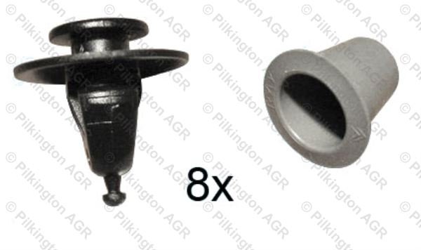 SKODA ROOMSTER 2006;WS  CLIP/TAPE SIDES