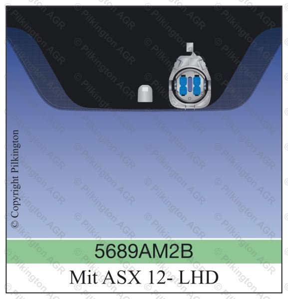 MITSUBISHI ASX 5D SUV LHD 06/2010; WS GN R