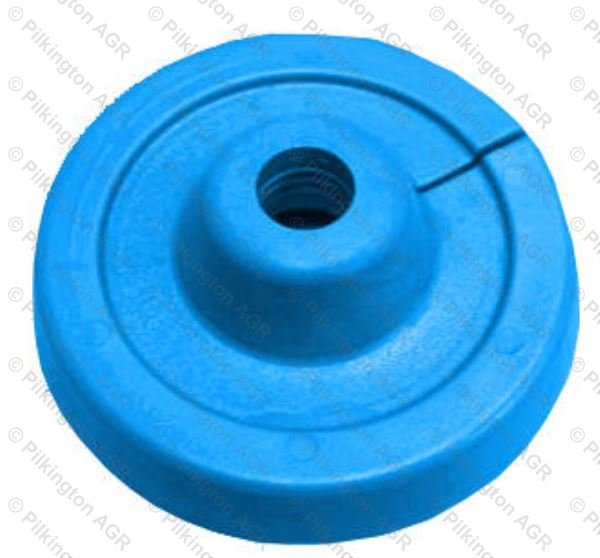 Caulking gun end plate