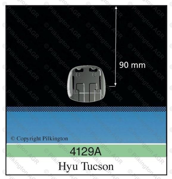 HYUNDAI TUCSON 04-;WS GN BL VIN HWARE