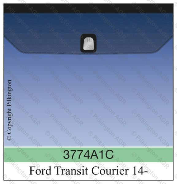 FORD TRANSIT COURIER VAN 2014; WS GN SOLAR
