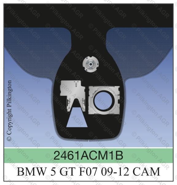 BMW 5 SERIES GT 2009-;WS CL COATED GY RSNL