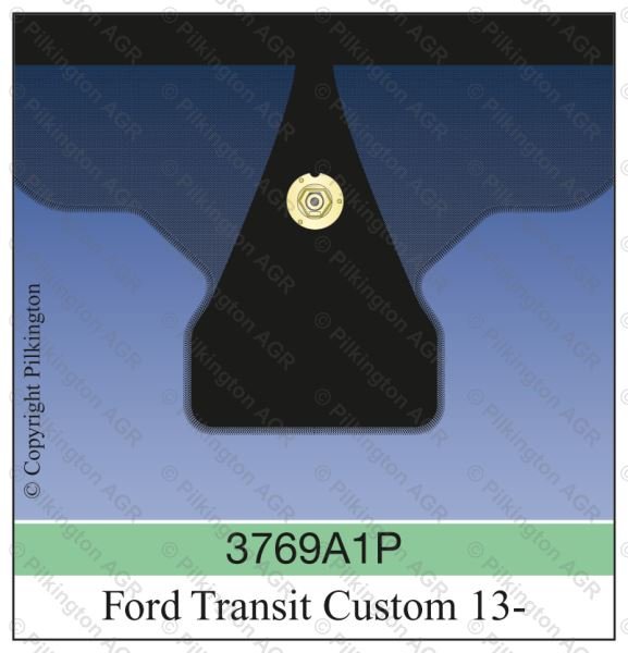 FORD TRANSIT CUSTOM 2013;WS GN SOLAR VIN H