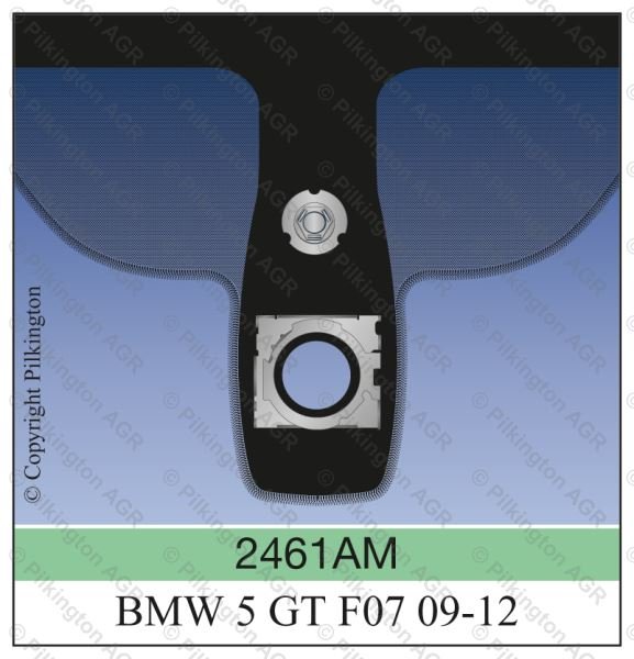 BMW 5 SERIES GT 2009-;WS CL COATED RSN HUD