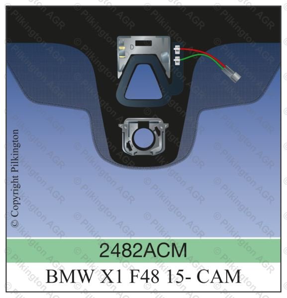 BMW X1 SUV 2015; WS GN ACO CAMERA BRACKET 