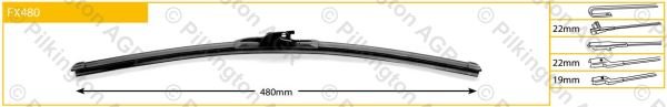 FLEX 480mm Multi Fit Beam Blade