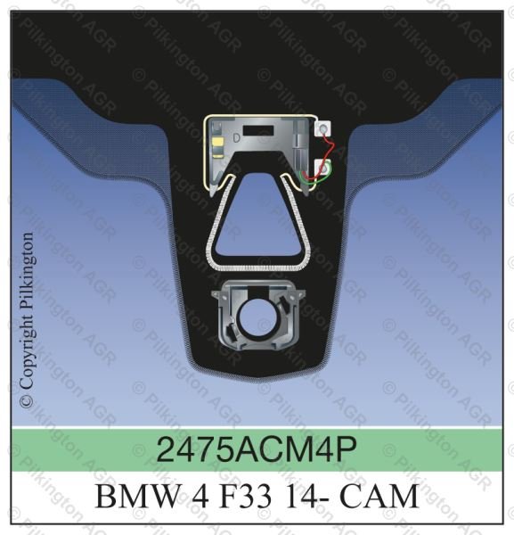 BMW 4 SERIES F33 2D CAB 2014; WS GN CAMERA