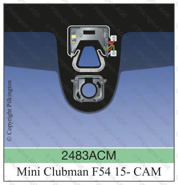 NEW MINI CLUBMAN F54 2015; WS GN SOLAR CAM