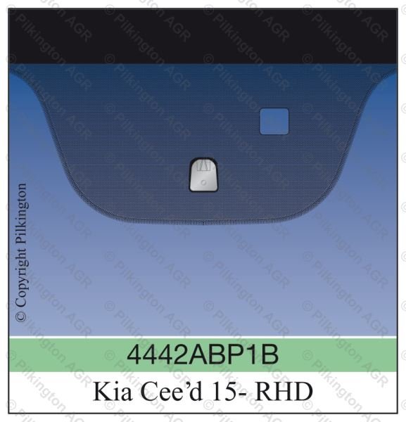 KIA CEE'D 5D HBK/5D EST RHD 2015; WS GN BL