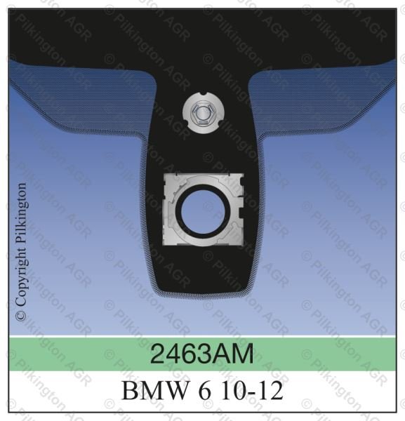 BMW 6 SERIES F12 CAB 2010-;WS GN SOLAR GY 