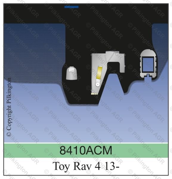 TOYOTA RAV 4 LHD 2013;WS GN SOLAR ACO CAM 