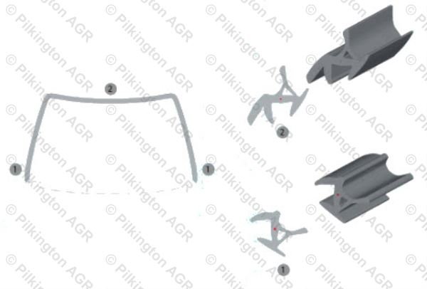 TOYOTA AVENSIS HBK SAL EST 03-;WS MOULDING