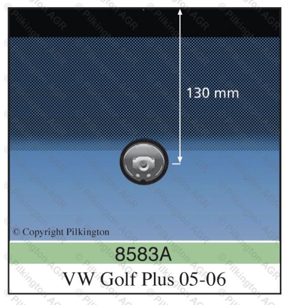 VW GOLF PLUS MONOSPACE 2005-;WS GN SOLAR V