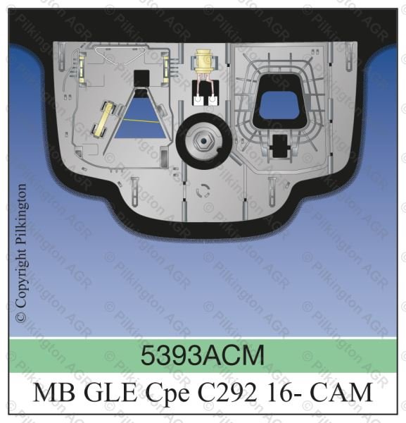 MERCEDES GLE 5D CPE C292 2015; WS GN SOLAR