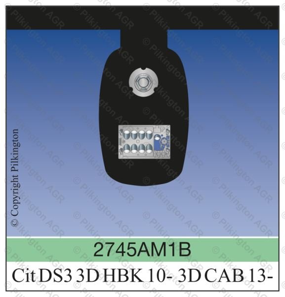 CITROEN DS3 3D HBK 2010-;WS GN SOLAR ACO R